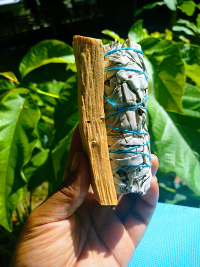 SAGE AND PALO SANTO (CLEANSE YOUR SPACE)