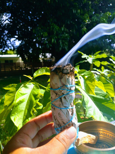 SAGE AND PALO SANTO (CLEANSE YOUR SPACE)